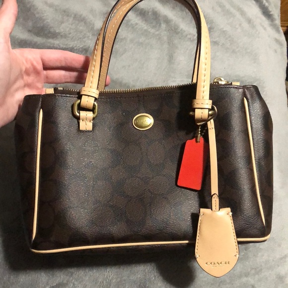 clean inside of coach purse